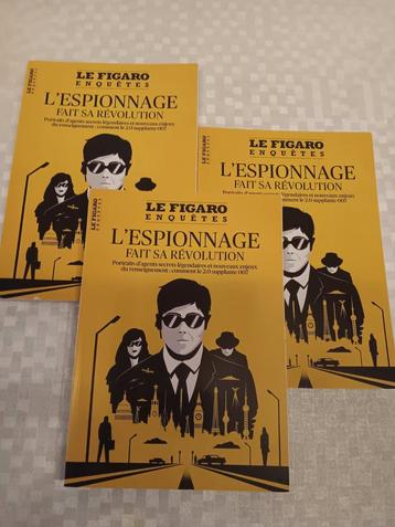 Histoire d'espionnage Le Figaro enquête, Enlèvement ou Envoi, Comme neuf