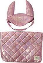 Stokpaard Zadeldekje en Glitter Muts Roze, Hobby en Vrije tijd, Ophalen of Verzenden, Nieuw