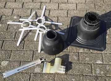 Vaillant schouwkap DN80 (PP) voor vaste buis - en toebehoren beschikbaar voor biedingen