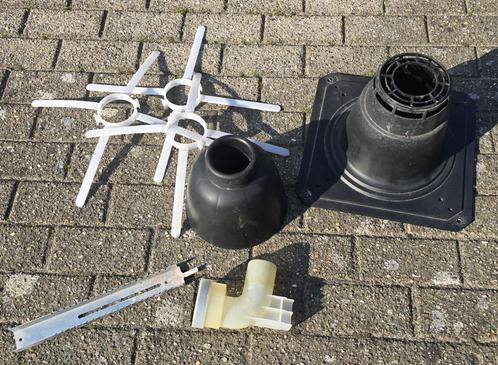 Vaillant schouwkap DN80 (PP) voor vaste buis - en toebehoren, Doe-het-zelf en Bouw, Chauffageketels en Boilers, Zo goed als nieuw