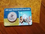 coincard - 400 jaar Nederland-Australië - zilver, Postzegels en Munten, Munten | Nederland, Zilver, Euro's, Ophalen of Verzenden