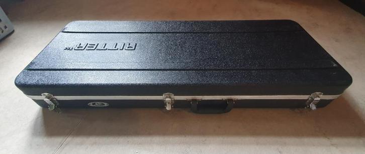 Harde gitaarkoffer (met mankementjes), Muziek en Instrumenten, Behuizingen en Koffers, Gebruikt, Elektrische gitaar, Ophalen