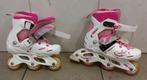 Skeelers - Rolschaatsen voor Meisjes - Rose - maat 28 - 31, Sport en Fitness, Ophalen of Verzenden, Gebruikt