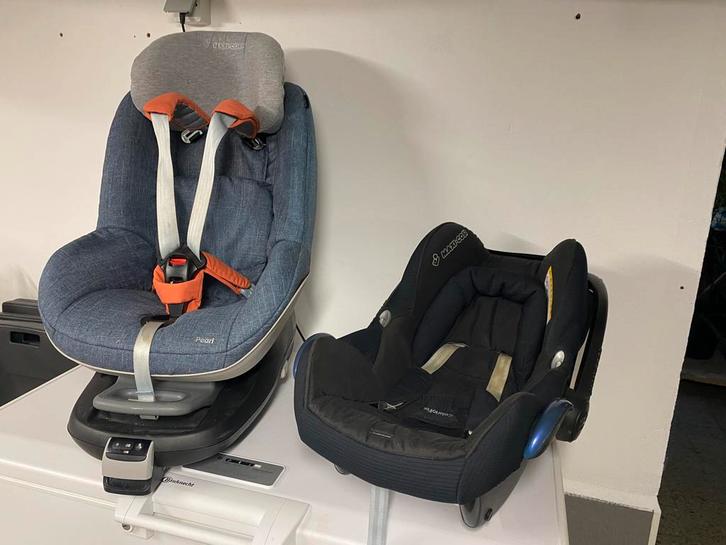 Ensemble de sièges auto, Enfants & Bébés, Sièges auto, Utilisé, Maxi-Cosi, 0 à 18 kg, Isofix, Dossier réglable, Mode veille, Enlèvement