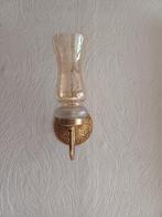 applique murale en cuivre, Ophalen, Zo goed als nieuw, Glas