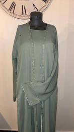 Pistach kleurige abaya, Kleding | Dames, Ophalen of Verzenden, Zo goed als nieuw