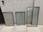 2 glasramen in dubbel glas, Doe-het-zelf en Bouw, Glas en Ramen, Ophalen, Gebruikt, Minder dan 80 cm, 80 tot 120 cm