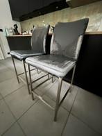 2 barstoelen - gratis, Ophalen, Gebruikt, In hoogte verstelbaar, 60 tot 90 cm