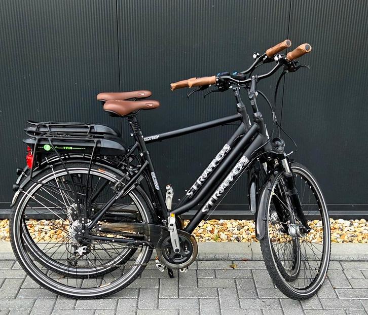 Mooie set Stratos-Olymp 53/50 cm 400Wh accu, Fietsen en Brommers, Elektrische fietsen, Zo goed als nieuw, Ophalen