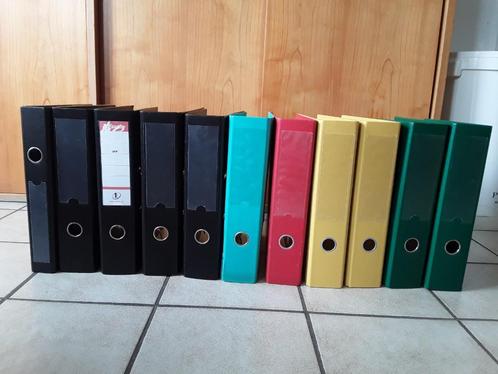 Lot de 19 classeurs, Divers, Fournitures scolaires, Utilisé, Enlèvement ou Envoi