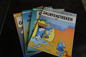 5 strips De Smurfen