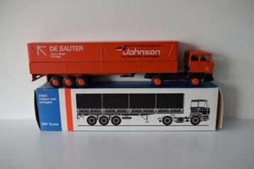 TE KOOP LION TOYS DAF 3300 HUIFTRAILER DE SAUTER beschikbaar voor biedingen