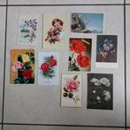 Lot vintage postkaarten met bloemen, Verzamelen, Ophalen of Verzenden