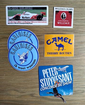 Vintage Stickers #2 beschikbaar voor biedingen