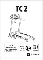 Tapis de marche Domyos TC 2, Tapis roulant, Comme neuf, Enlèvement, Métal