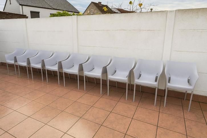 9x Kartell Dr. No – Philippe Starck – nieuw €300/st, Huis en Inrichting, Stoelen, Gebruikt, Vijf, Zes of meer stoelen, Kunststof