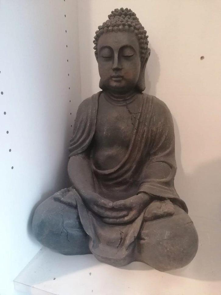 Bouddha en porcelaine – 30  50 cm – belle pièce décorative, Antiquités & Art, Antiquités | Porcelaine, Enlèvement