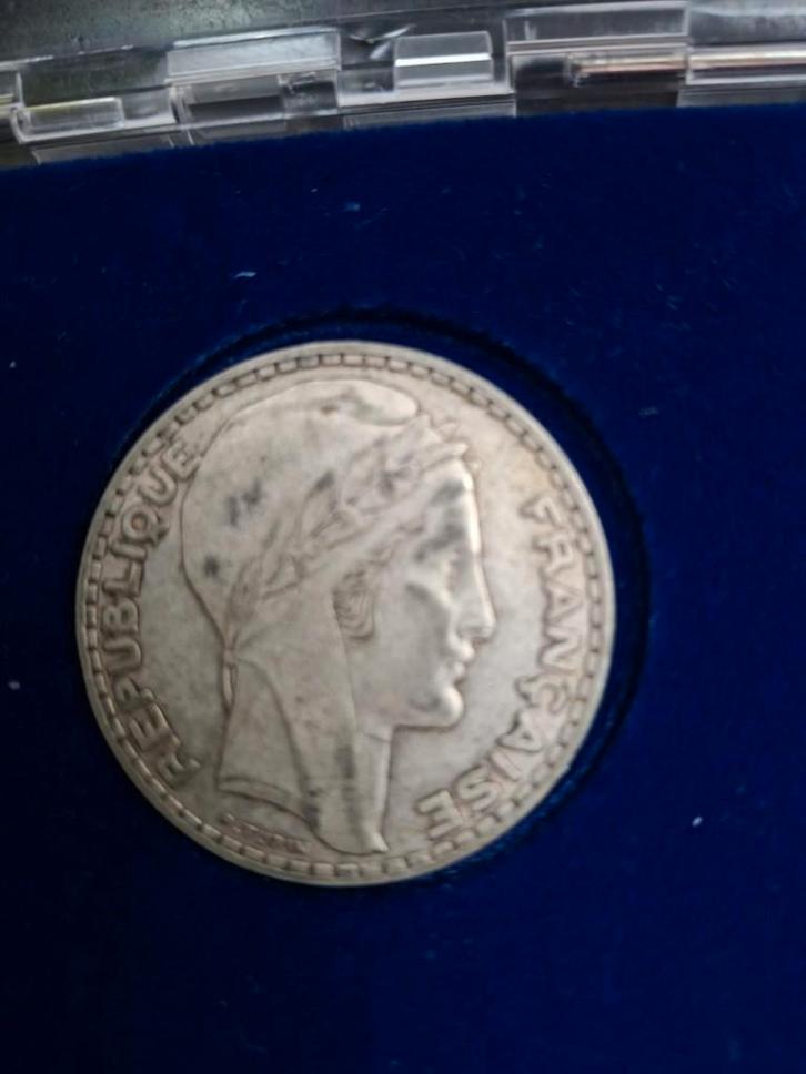 Pièce de 20 francs français 1933 Turin en argent 20 grammes, Timbres & Monnaies, Monnaies & Billets de banque | Collections, Monnaie