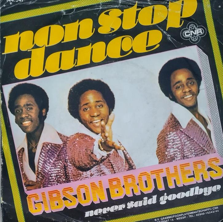 Gibson Brothers - Non stop dance, Cd's en Dvd's, Vinyl Singles, Zo goed als nieuw, Single, Dance, 7 inch, Ophalen of Verzenden