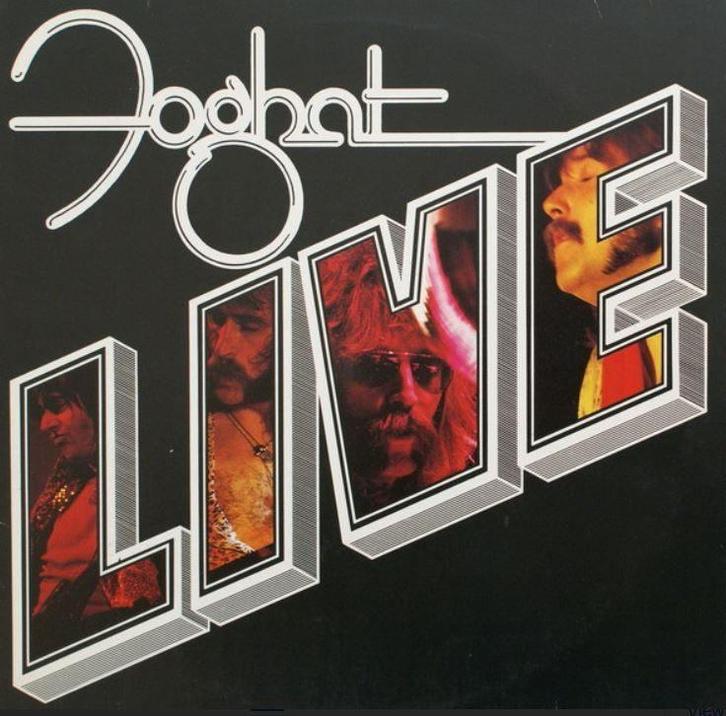 lp: FOGHAT - LIVE  (bieden vanaf 7€), Cd's en Dvd's, Vinyl | Rock, Gebruikt, Poprock, 12 inch, Ophalen of Verzenden