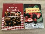 Kookboeken desserts 2 stuks voor 5/ euro, Ophalen, Zo goed als nieuw