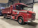 Scania T124-420 TORPEDO HAUBE - 6x4 - KIPPER - MANUAL GRS900, Auto's, Euro 2, Bedrijf, Te koop, Overige kleuren