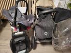 poussette évolutive+maxi cosi iso fix et adaptateurs, Gebruikt, Met autostoeltje, Bugaboo, Ophalen