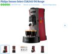 Philips Senseo Select CSA240/90 Red gegarandeerd 6 maanden, Ophalen, Gebruikt, Koffiemachine