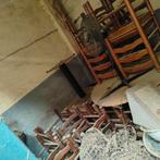 Gratis tafels en stoelen, Ophalen, Gebruikt, Stof