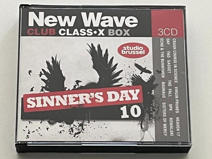 Various – New Wave Club Class•X - Sinner's Day 10, Cd's en Dvd's, Cd's | Verzamelalbums, Gebruikt, Rock en Metal, Boxset, Ophalen of Verzenden