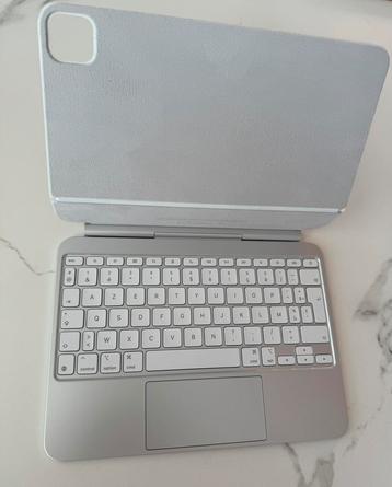 Magic keyboard iPad Pro 11” M4, Computers en Software, Apple iPads, Ophalen, Zo goed als nieuw, Wit, Apple iPad Pro