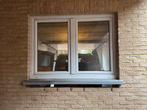 Pvc raam 146x108 met vensterbank binnen en buiten, Doe-het-zelf en Bouw, Ophalen, Zo goed als nieuw