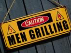 mannen aan het grillen , bbq , bord, Tuin en Terras, Nieuw, Ophalen of Verzenden