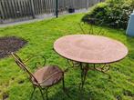 Table et 2 chaises, Jardin & Terrasse, Comme neuf, Enlèvement ou Envoi