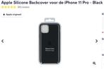 Silicone NOIR pour IPHONE 11 PRO, Noir, Enlèvement, Neuf, IPhone 11 Pro