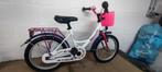 Vermont Girly 16" Meisjesfiets, wit - roze / wielmaat 16", Fietsen en Brommers, Fietsen | Meisjes, 16 inch, Vermont, Ophalen, Handrem