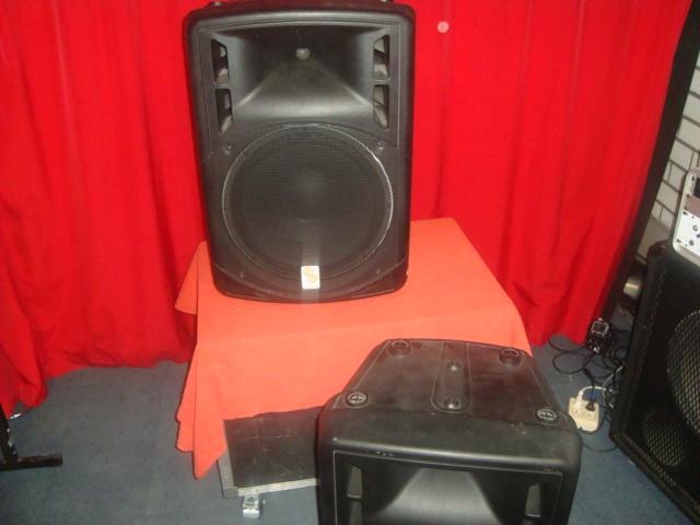 Comme neuf : enceinte passive König Onstage PA-SMP1502, TV, Hi-fi & Vidéo, Enceintes, Comme neuf, Haut-parleurs Frontaux, Arrière ou Stéréo