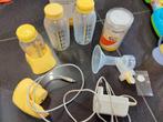 Medela afkolfset, Ophalen of Verzenden, Gebruikt, Borstkolf
