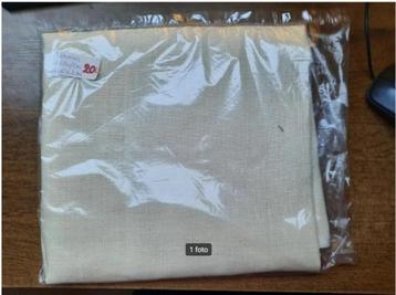 LINNEN -10 draads per cm - 5kruisjes/cm - 140x100cm beschikbaar voor biedingen