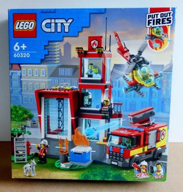 Lego 60320 City  FIRE STATION (2022)  nieuw beschikbaar voor biedingen