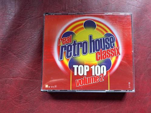 Real retro house classix top 100 volume 2, CD & DVD, CD | Dance & House, Enlèvement ou Envoi