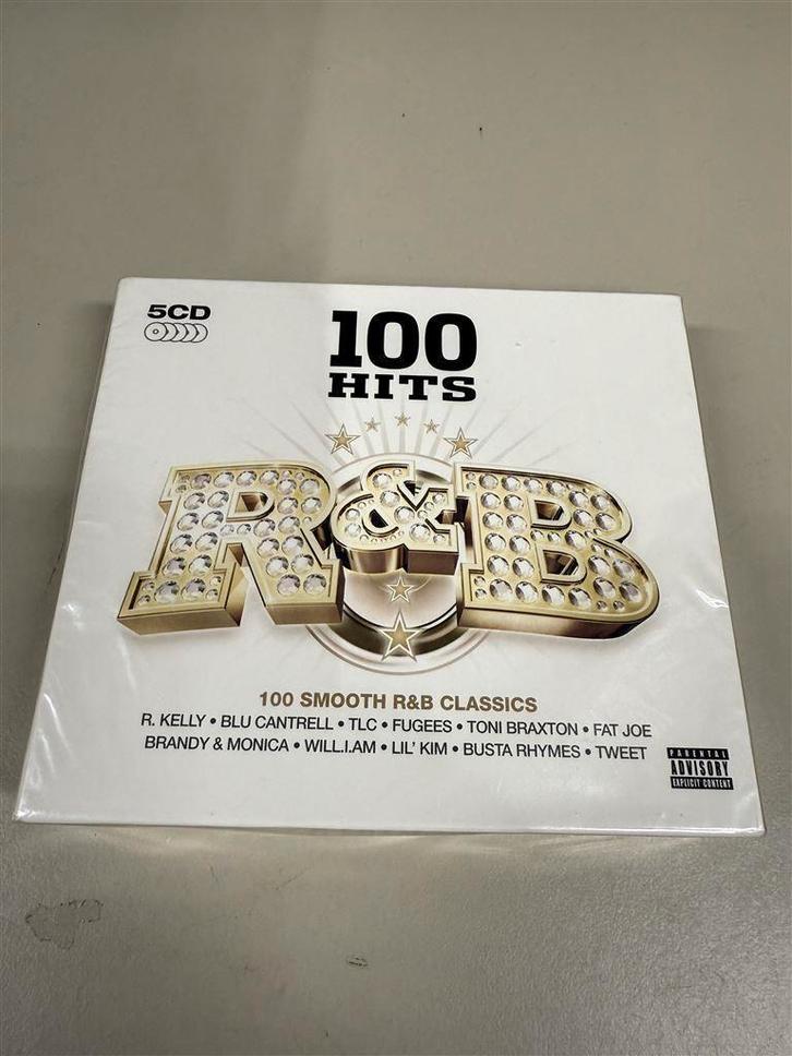 5cd box - 100 R&B hits, Cd's en Dvd's, Cd's | R&B en Soul, Gebruikt, R&B, Ophalen of Verzenden