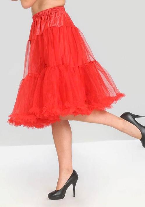 Polly petticoat van Hell Bunny - nieuw, Kleding | Dames, Gelegenheidskleding, Nieuw, Rood, Ophalen of Verzenden