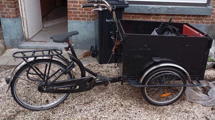 bakfiets 3 wielen, Vélos & Vélomoteurs, Vélos | Vélos avec bac, Utilisé, Enlèvement ou Envoi