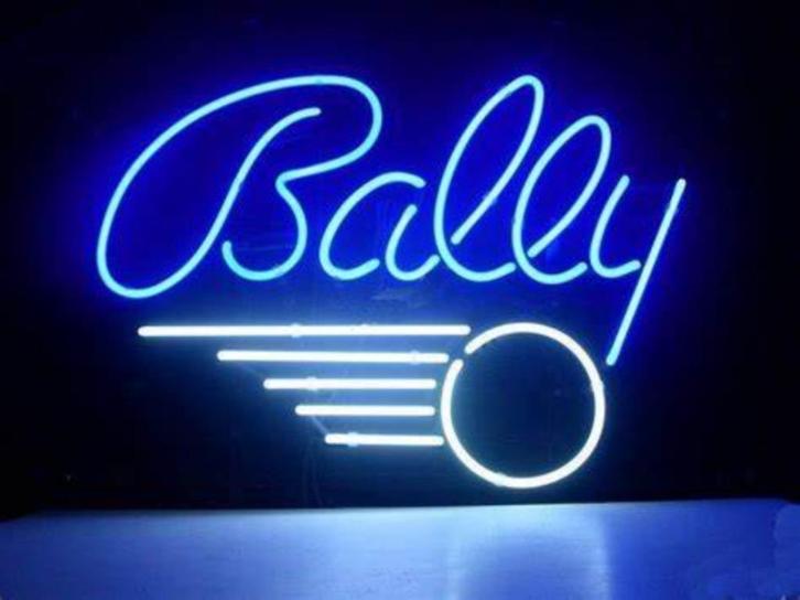 Bally flipper pinball neon mancave gameroom stern williams, Verzamelen, Merken en Reclamevoorwerpen, Nieuw, Lichtbak of (neon) lamp