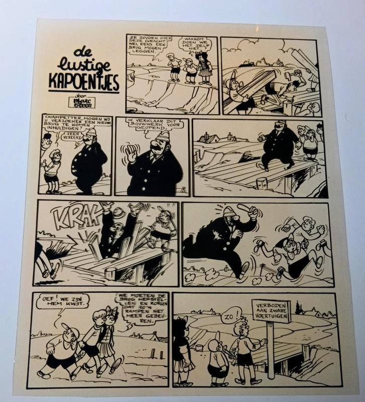 Nero Filmcel (de lustige kapoentjes), Collections, Personnages de BD, Neuf, Image, Affiche ou Autocollant, Autres personnages