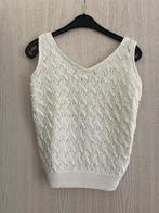 in katoen hand made gebreide zomer topjes, Beige, Nieuw, Zonder mouw, Ophalen