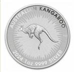 1 ounce/1 oz Australische kangoeroe zilveren munt, Postzegels en Munten, Edelmetalen en Baren, Ophalen of Verzenden, Zilver