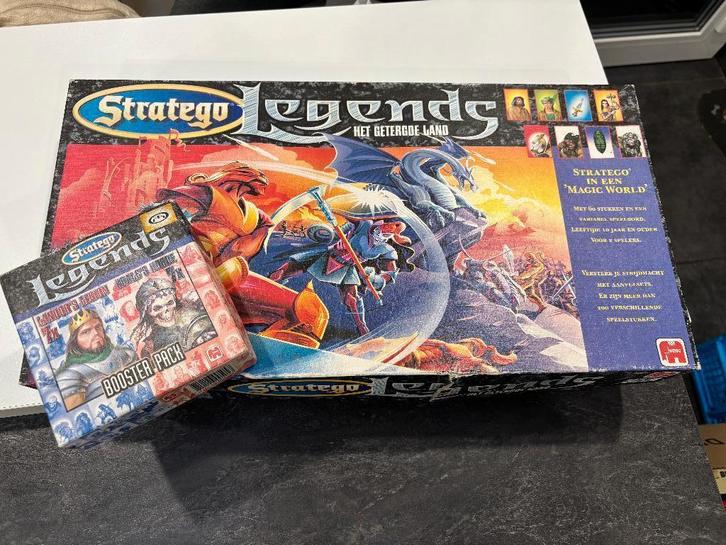 Stratego Legends + Booster Pack – Compleet & Vintage!, Hobby en Vrije tijd, Gezelschapsspellen | Bordspellen, Ophalen of Verzenden