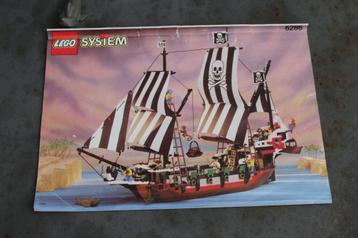 Lego 6286 Skull's Eye Schooner met boekje beschikbaar voor biedingen